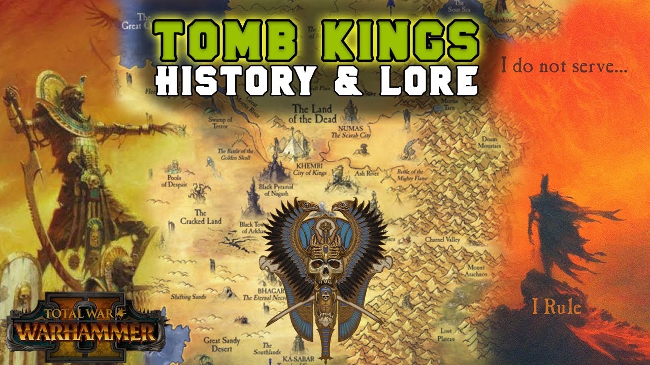 Tomb Kings DLC: Settra, Nagash & Arkhan - History & Lore | Total War: Warhammer 2