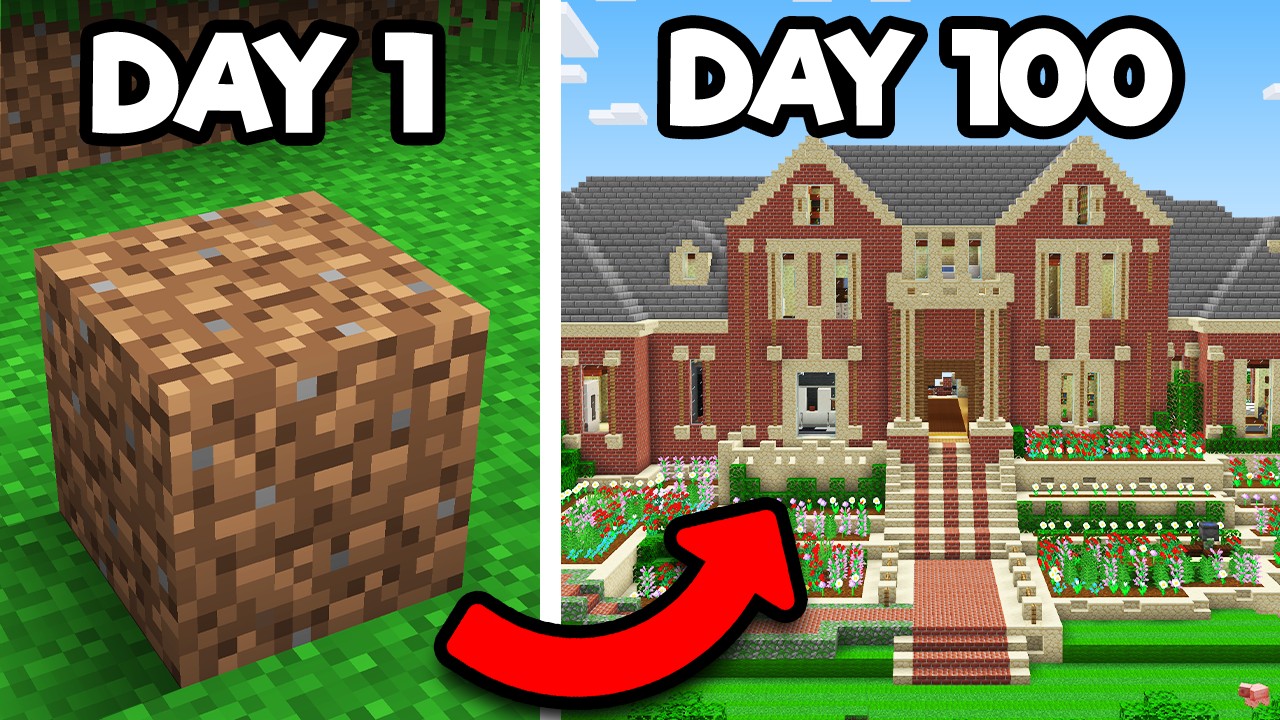 Can I Trade From NOTHING To Minecraft Millionare? (Full Movie)
