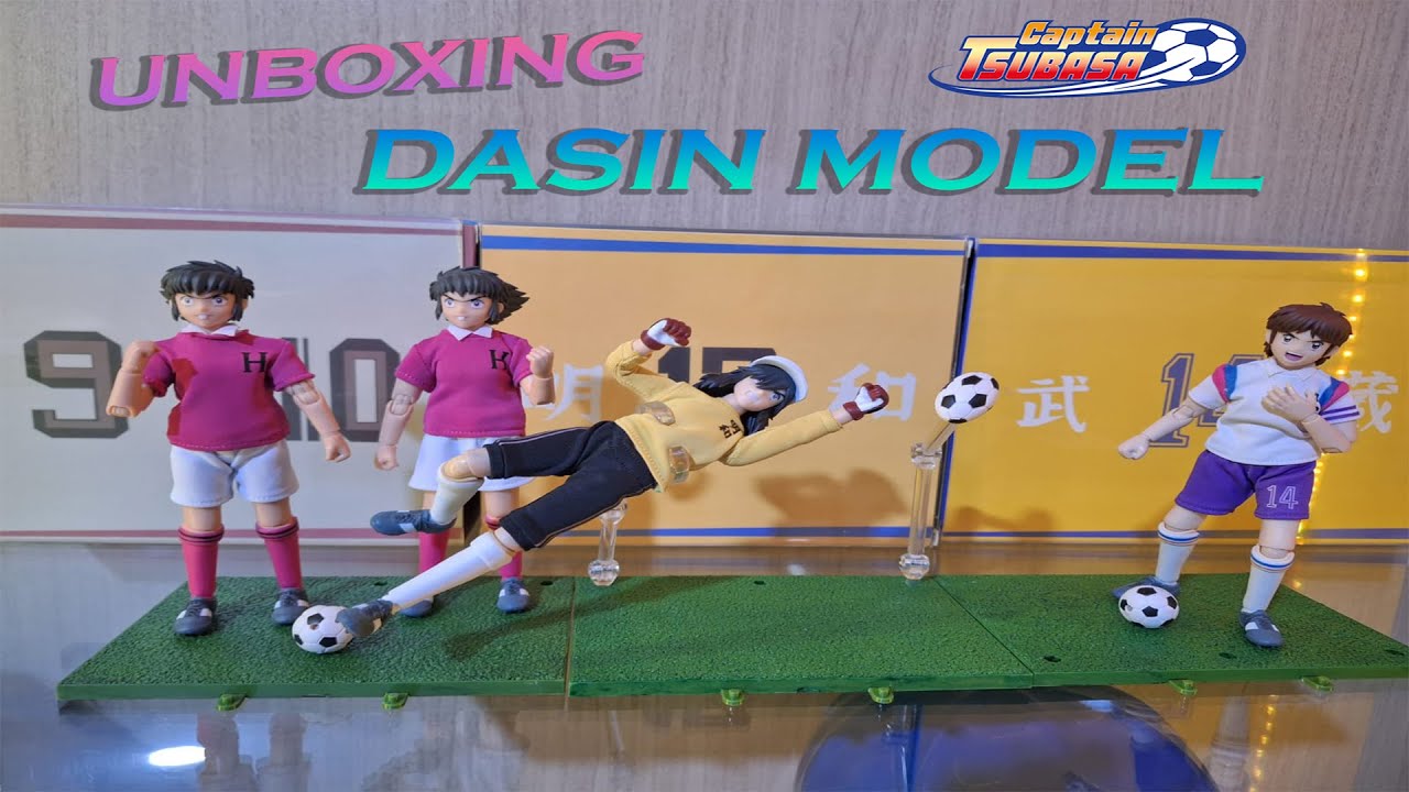 Unboxing Dasin Model Super Campeones en espa&ntilde;ol Captain Tsubasa