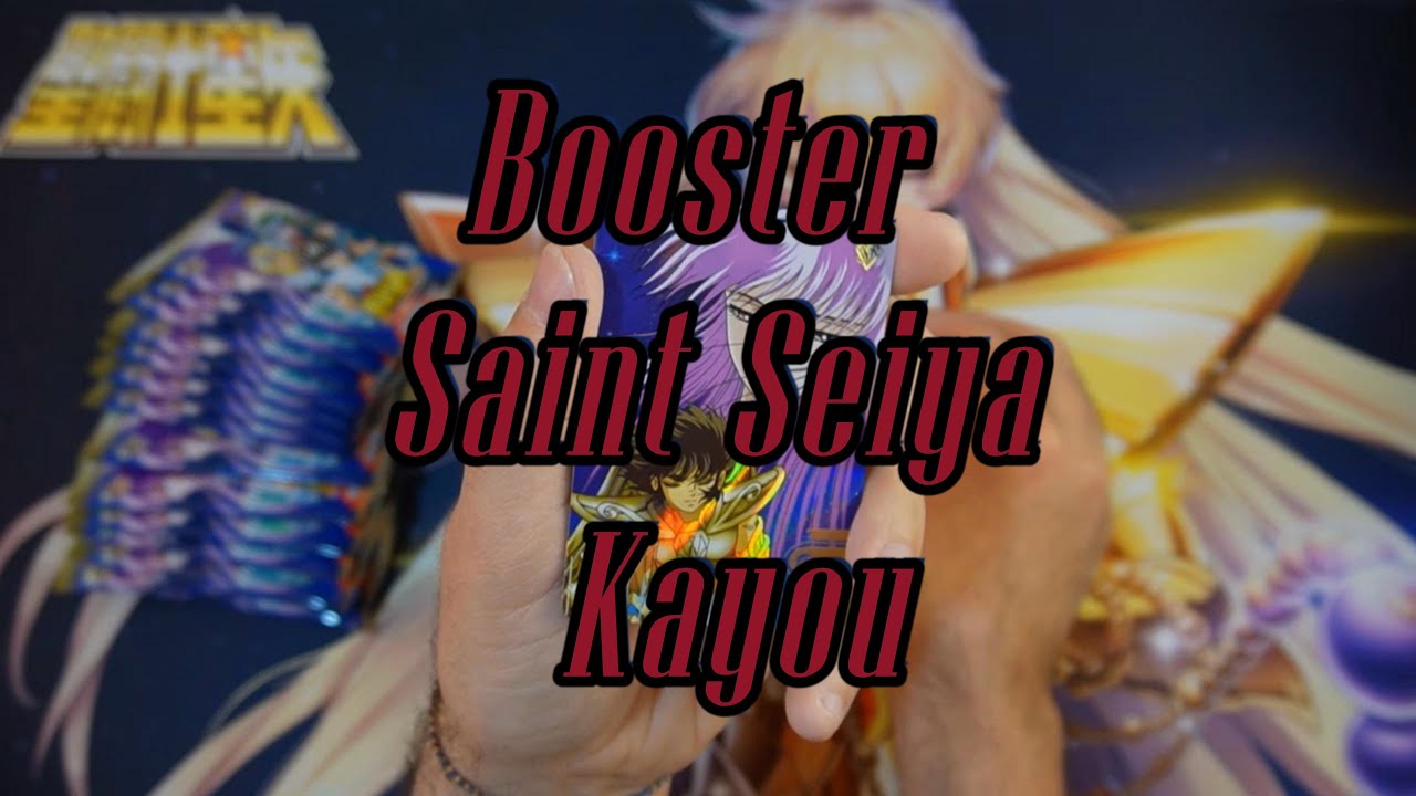 Ouverture d'une Display Saint Seiya Kayou S1