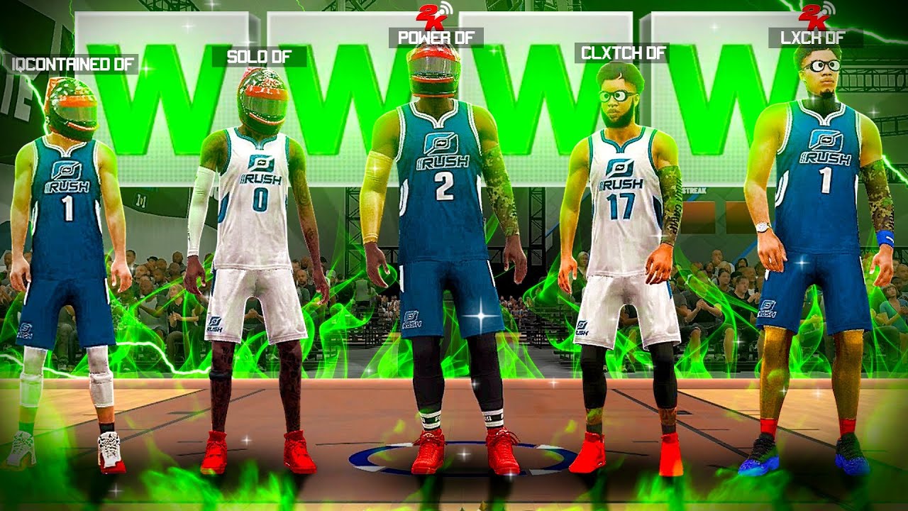 ПЕРВАЯ ГОНКА DF 1 на 1 в NBA 2K20! Кто ЛУЧШИЙ ИГРОК В МОЁМ КЛАНЕ!? NBA2K20
