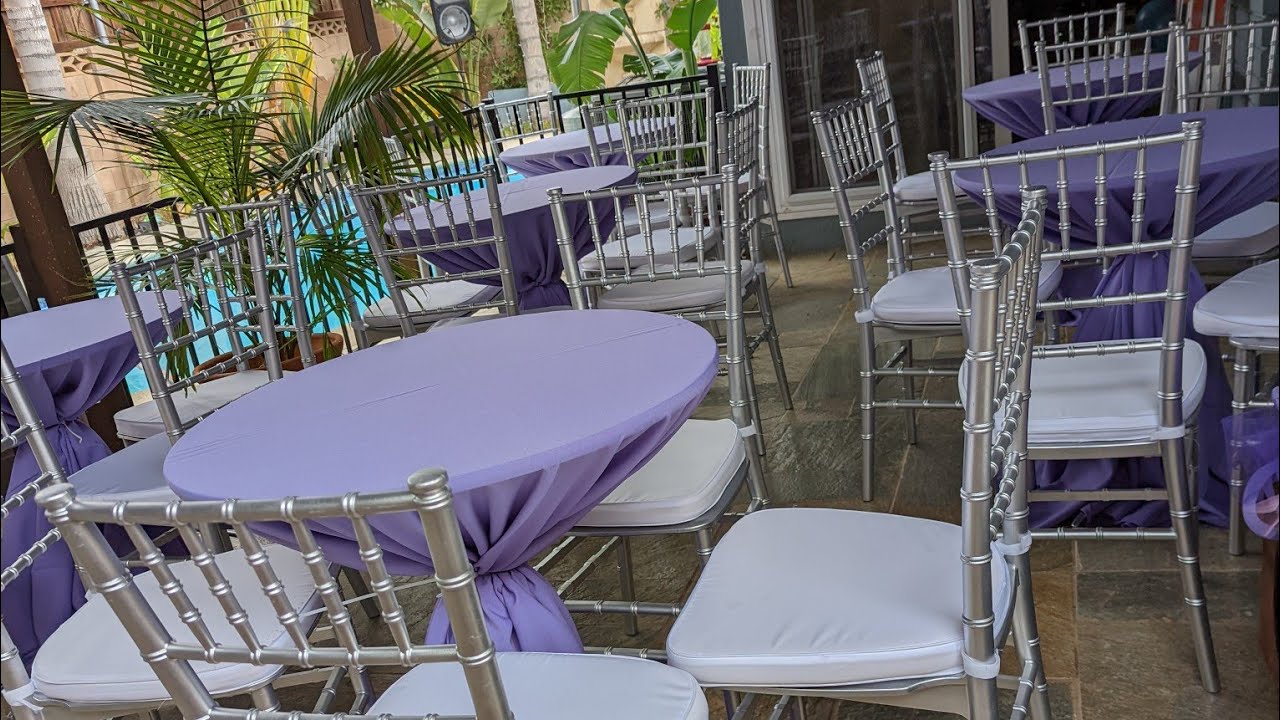 check out a behind the scenes of a party rental company