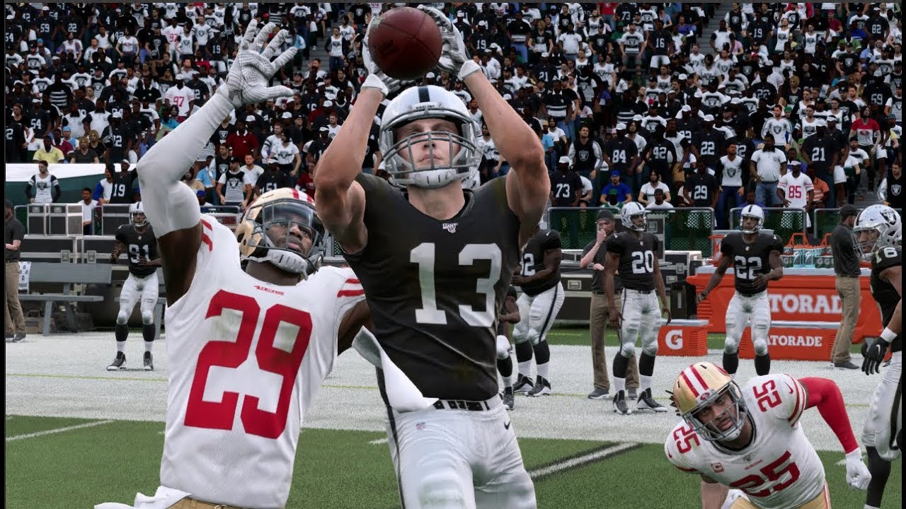 Madden 20 Gameplay Oakland Raiders vs San Francisco 49ers (Madden NFL 20 Gameplay)