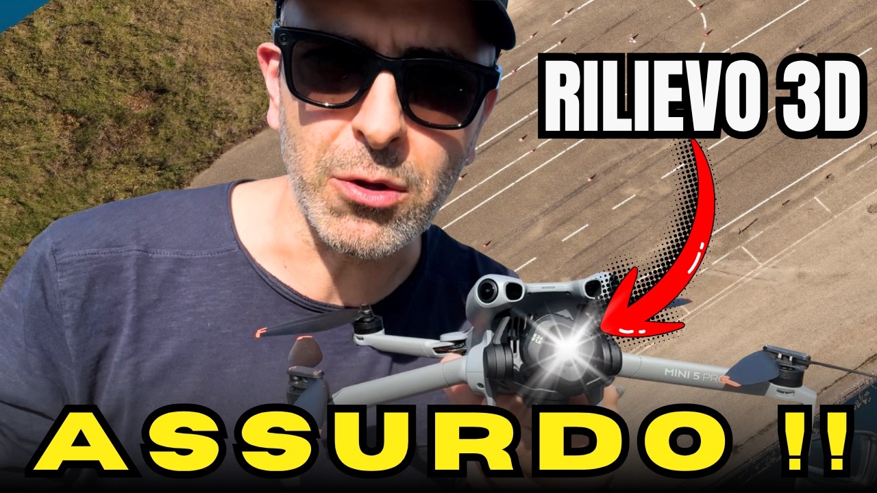 MINI 5 PRO: P A Z Z E S C O    IN AMBITO FOTOGRAMMETRICO IL DRONE PIU' PRECISO CHE ABBIA PROVATO !!