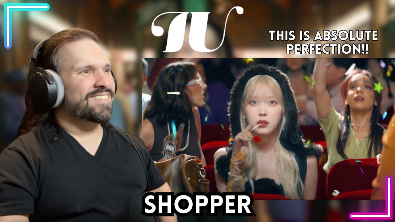 First Time Reacting To IU 'Shopper' MV