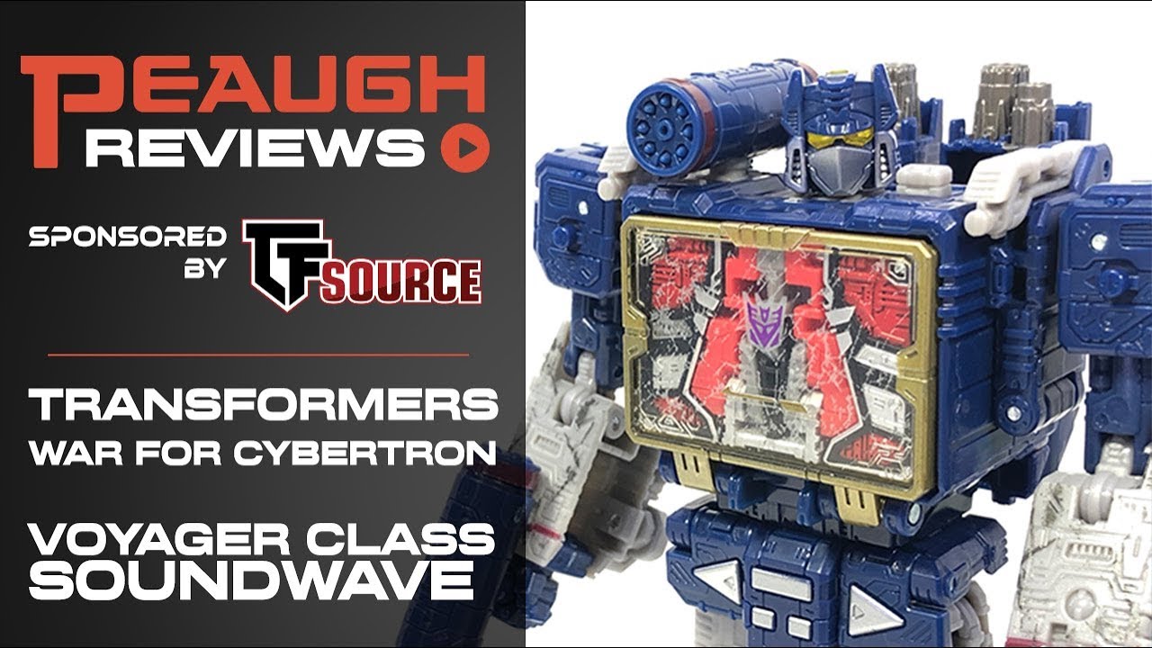 Video Review: Transformers: War for Cybertron SIEGE - Voyager SOUNDWAVE
