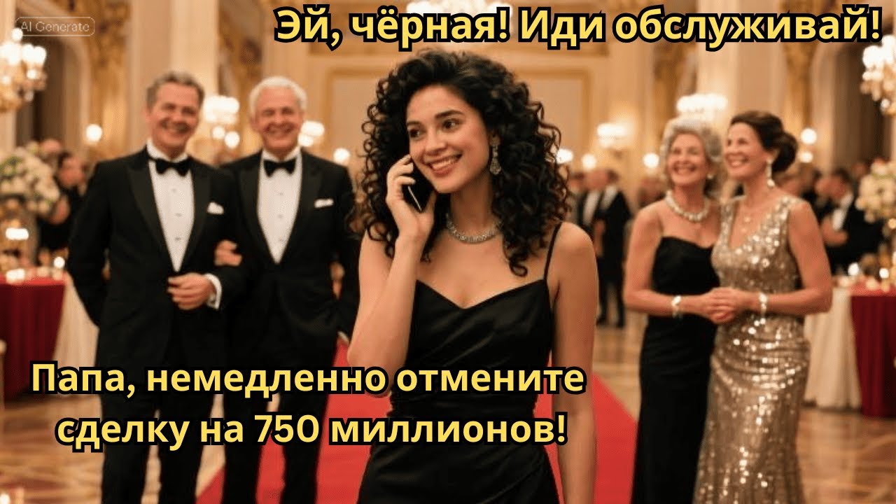 Семья миллиардеров унизила дочь чёрного директора | Через секунды их сделка рухнула на $750М