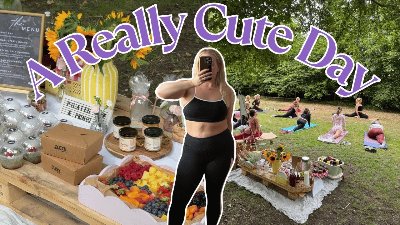 Pilates & Picnic 🍓🫐 Tynemouth Market & New Skincare ✨