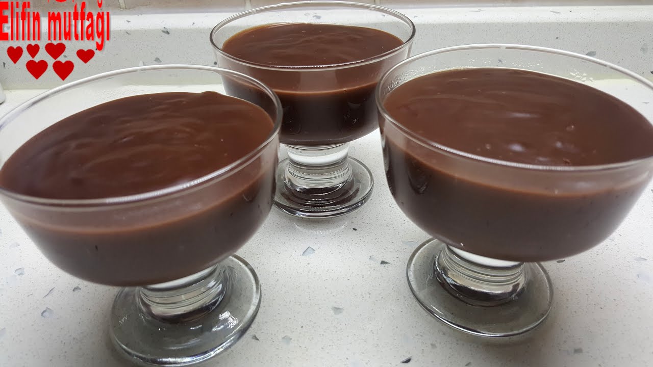 Kakaolu puding TARİFİ