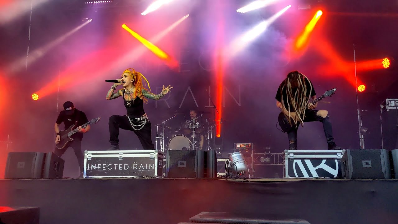 Infected Rain - Endless Stairs (Live Faine Misto 2021) 4K