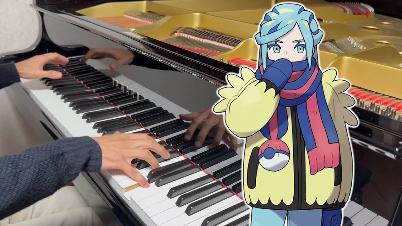 ポケモンSV　戦闘！ジムリーダー (ピアノ ソロ) 　Pokemon SV Gym Leader Battle Theme (piano solo)