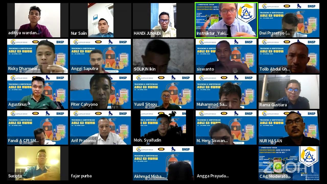 Training AK3U BNSP | Day 1