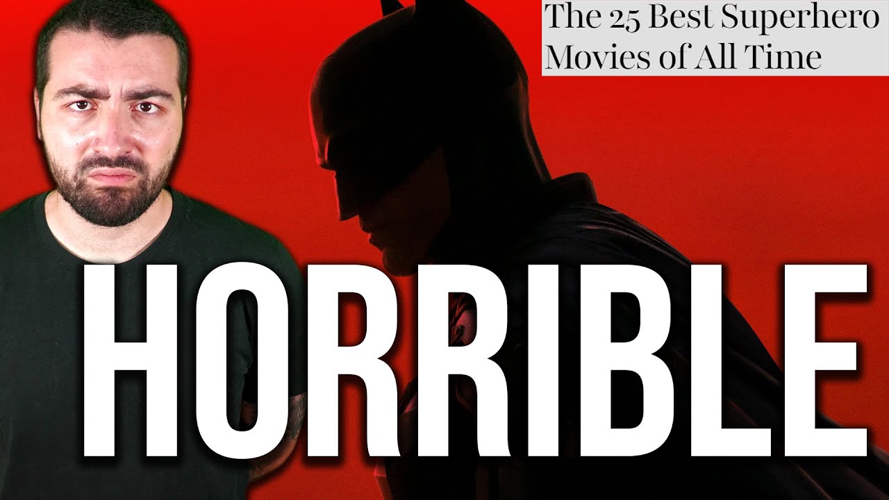 Mon avis sur les 25 meilleurs films de super-héros de tous les temps ! (d'après Esquire)
