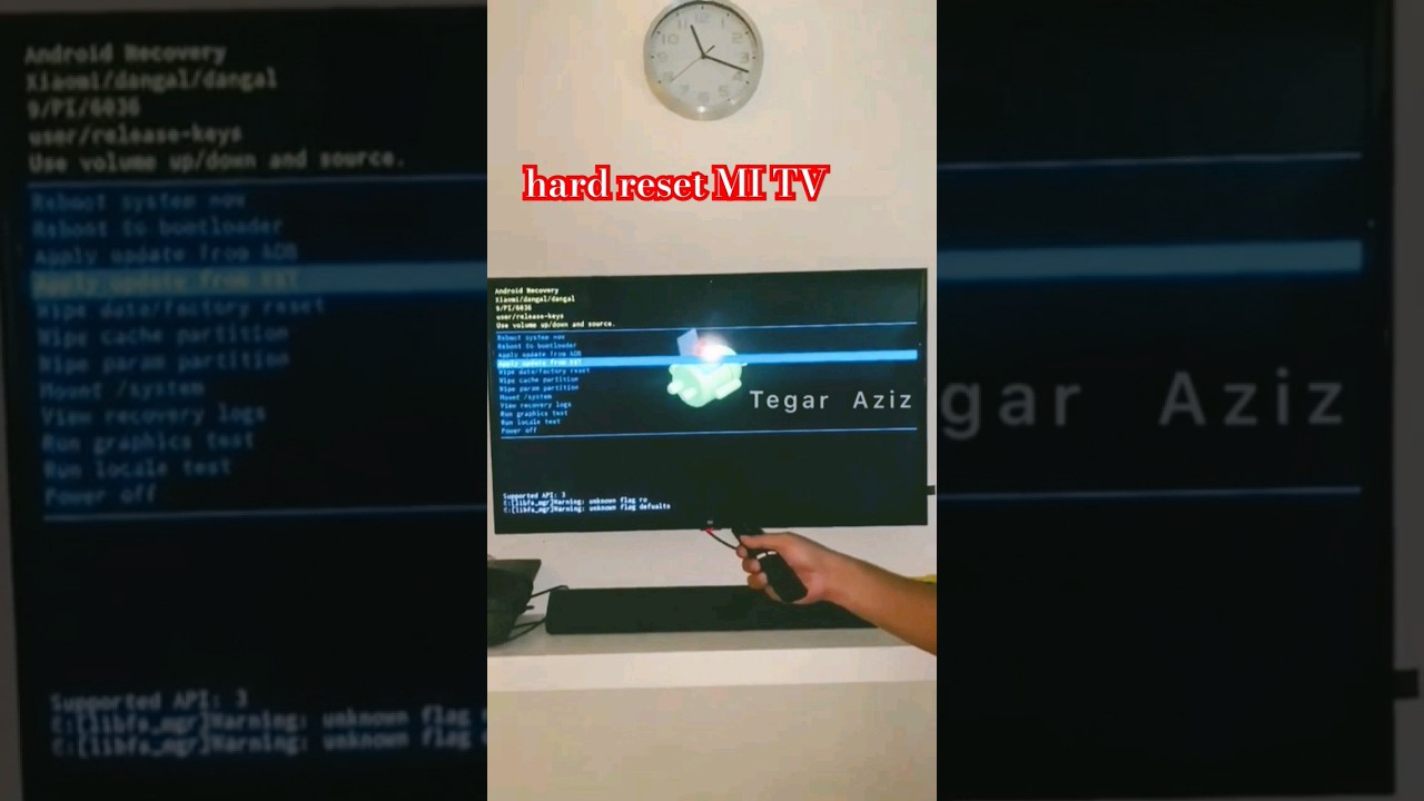 how to hard reset MI TV! how to reset MI TV!  01688968844 ! #mitv