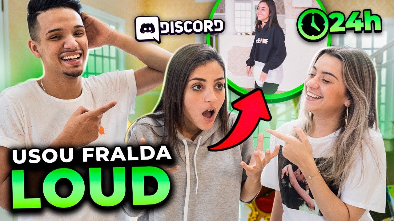 USOU FRALDA?! MEMBROS DO DISCORD CONTROLARAM NOSSO DIA!!