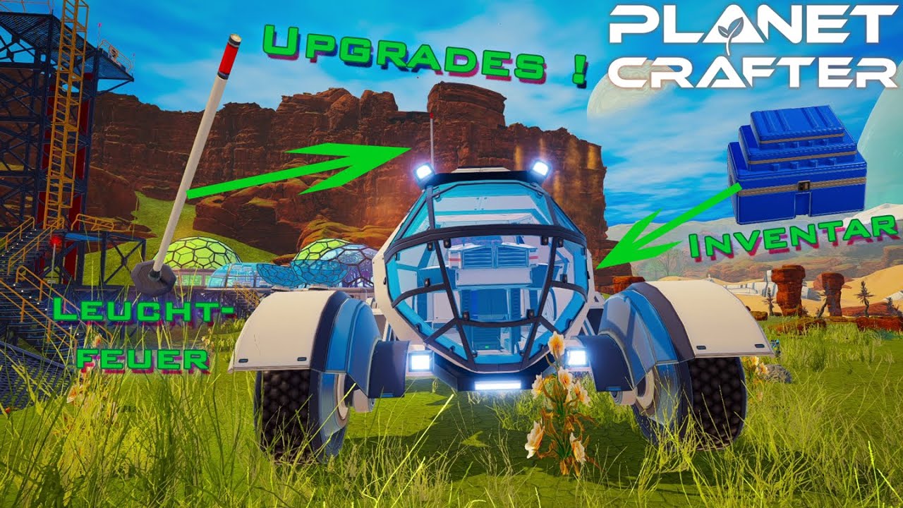 Rover Upgrades, Leuchten, Inventar, Leuchtfeuer - The Planet Crafter - 68