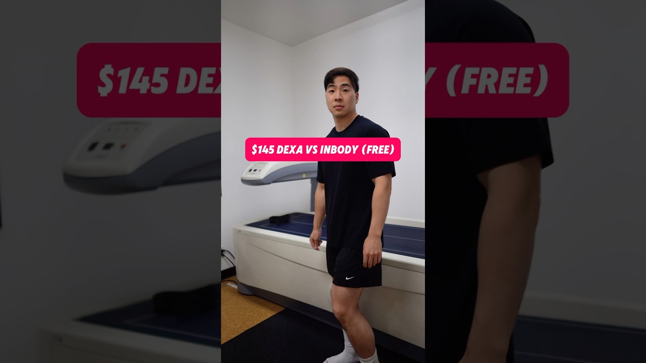 $145 DEXA scan vs InBody (free)