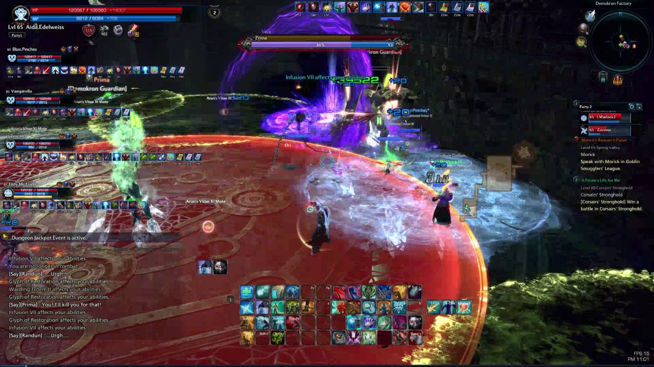 DFNM pug with bad ping Mystic PoV
