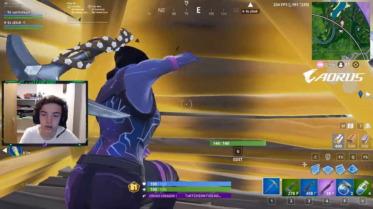 GANAMOS 6500 DOLARES con Zeko | FORTNITE | santidead
