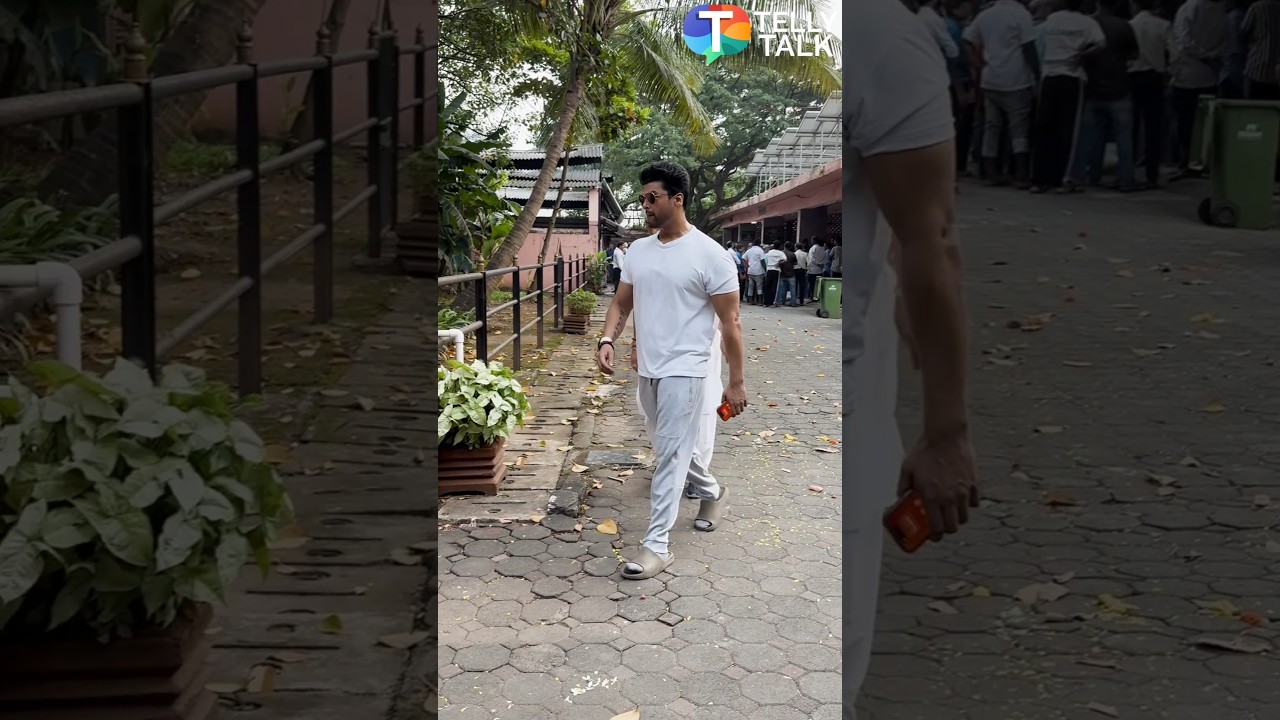 Kushal Tandon LEAVES after paying his last respects to Pankaj Dheer at his funeral #shorts