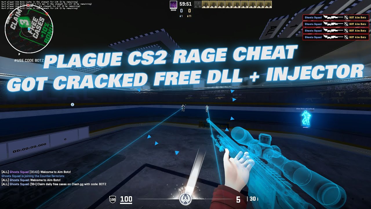 Plague CS2 Rage Cheat Got Cracked Free Dll + Injector
