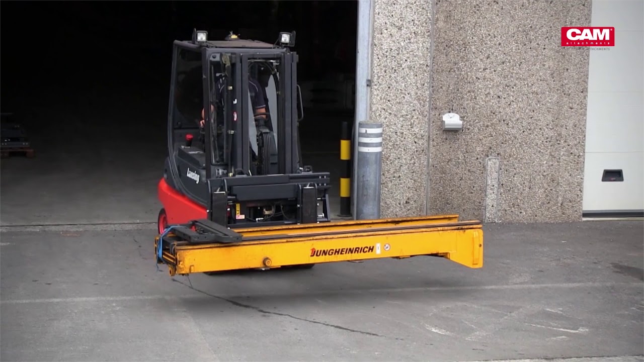 Wide opening fork positioners CAM attachments