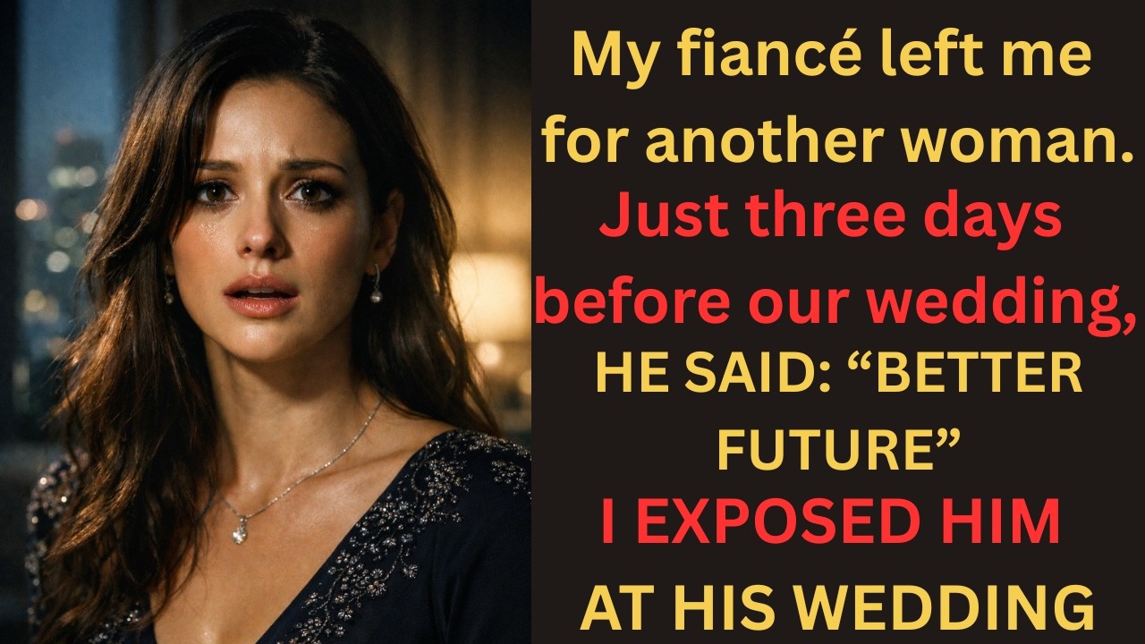 He Dumped Me for a Rich Woman… Then I Exposed Him at His Wedding