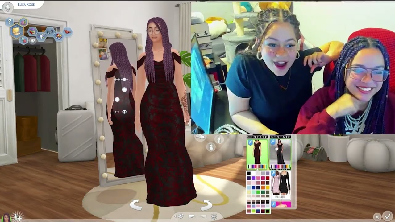 The Sims 4 Playthrough ft...My sister