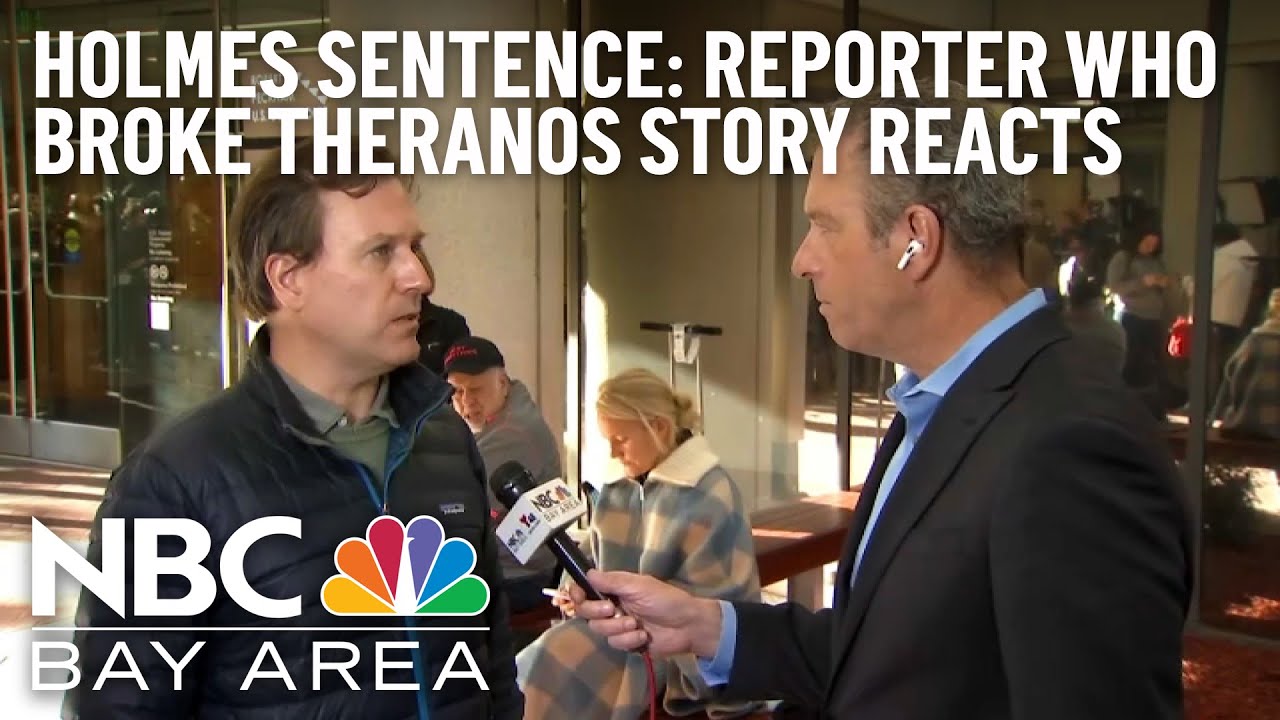 Watch: Journalist, Author John Carreyrou Reacts to Elizabeth Holmes Sentence