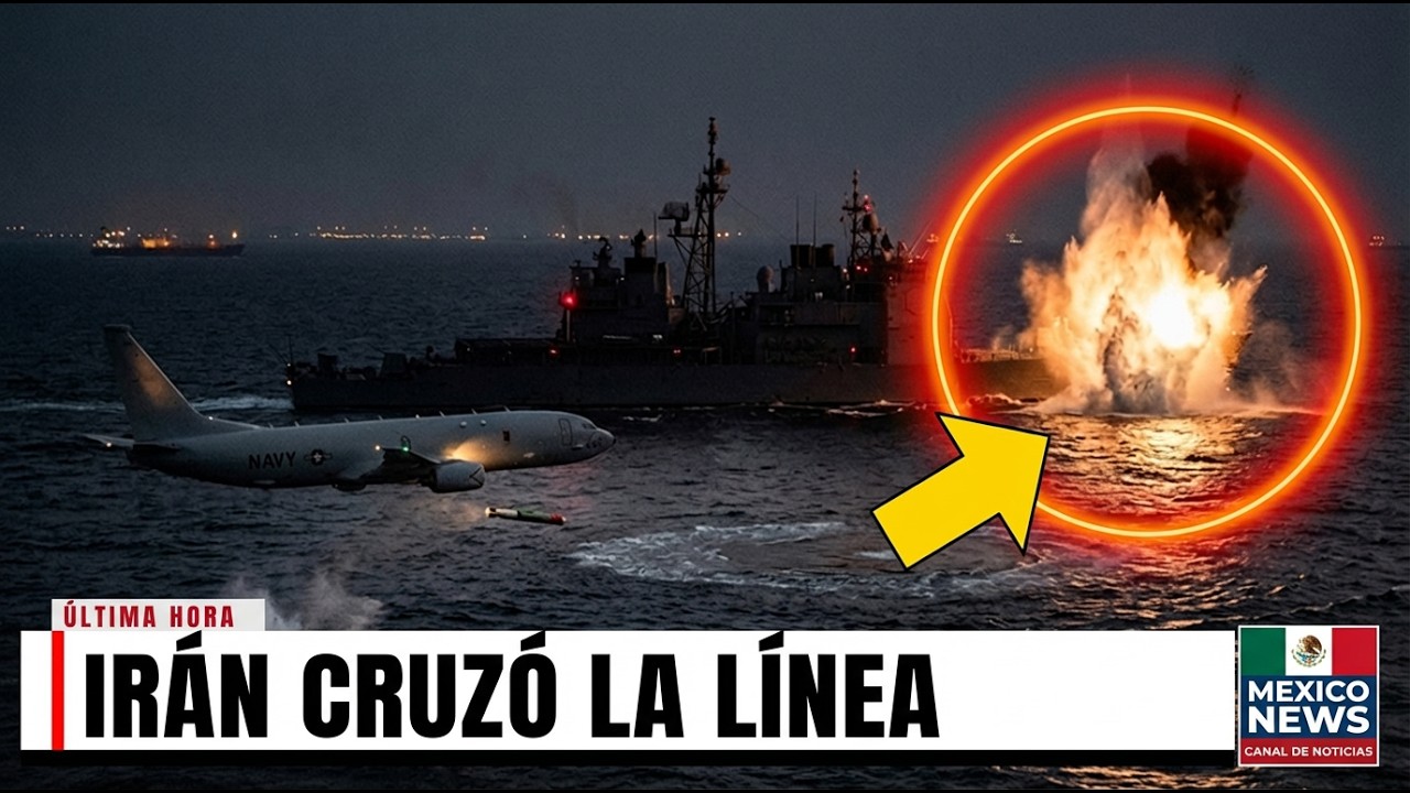 14 Lanchas de Irán Rodean un Buque de Guerra de EE.UU. en Ormuz — Helicópteros Contraatacan