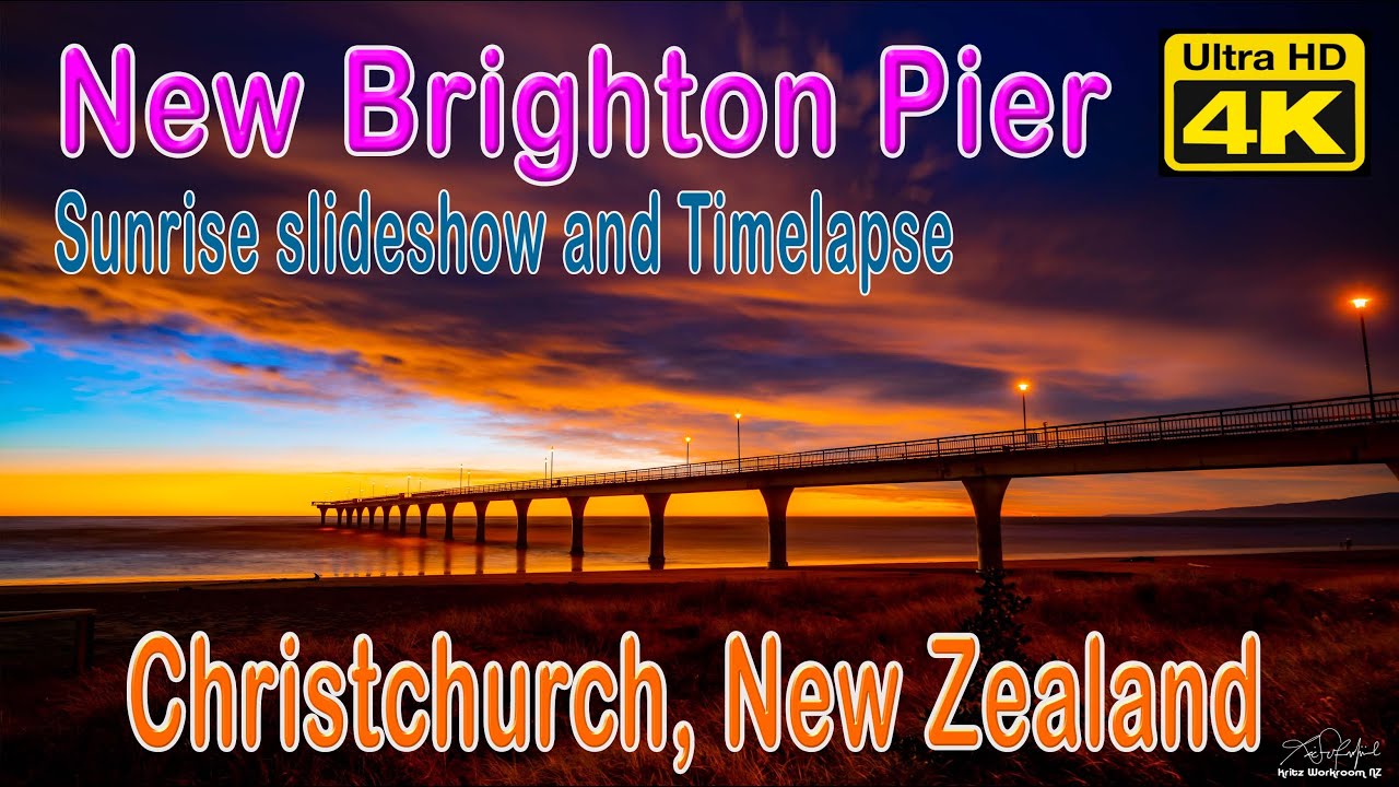 New Brighton Pier Sunrise Timelapse and Long Exposure Photos