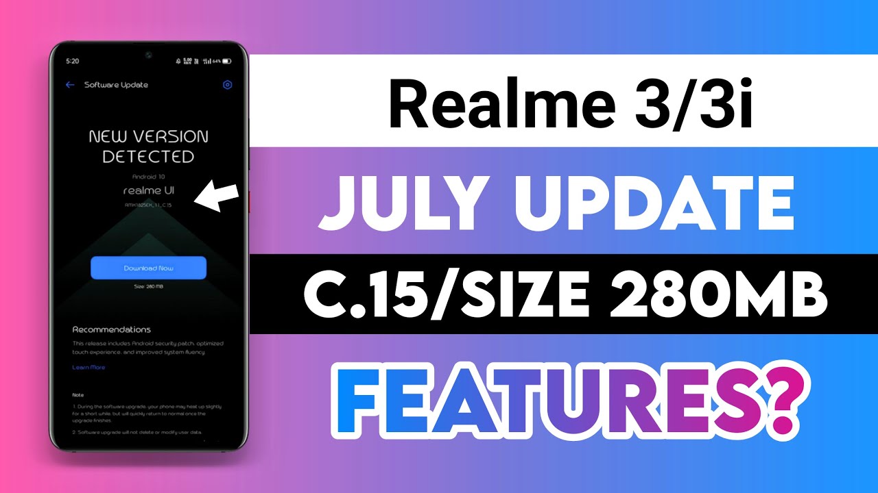 Realme 3/3i July Update C.15 | Features ? | Realme 3 C.15 update | Realme 3i july update