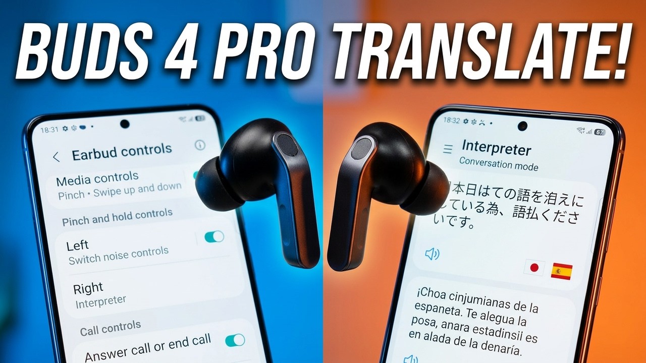 Galaxy Buds 4 Pro: How to Use Translator (Interprete App)