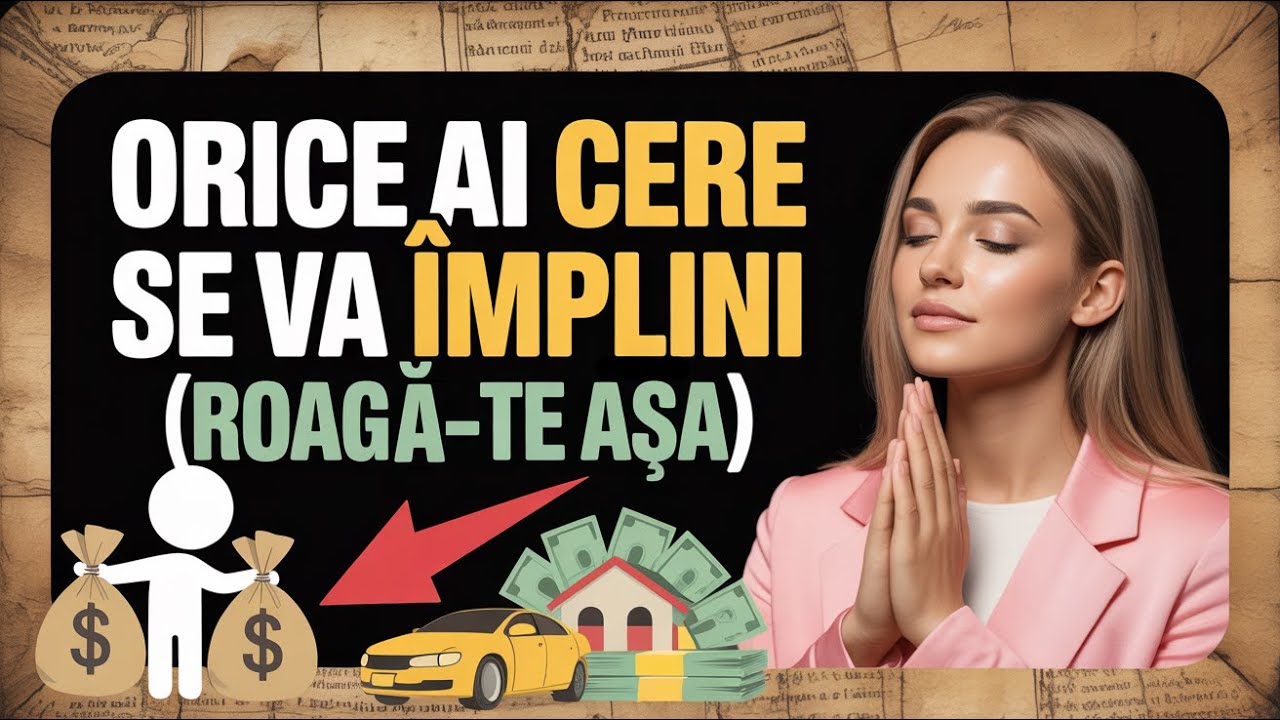 TOTUL SE VA ÎMPLINI FĂRĂ EXCEPȚIE DACĂ TE ROGI ÎN ACEST FEL