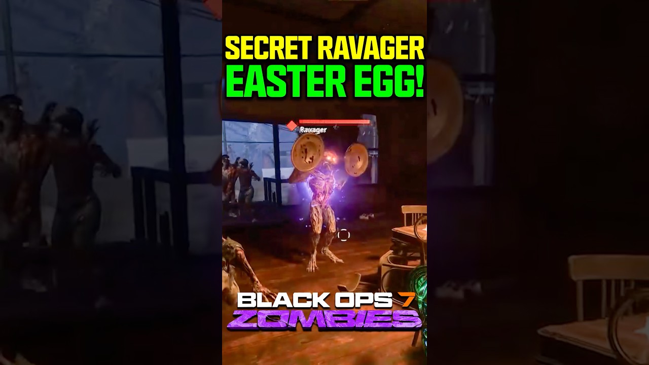 Пасхальное яйцо &laquo;Обезьяна-бомба&raquo; в Black Ops 7 Zombies!