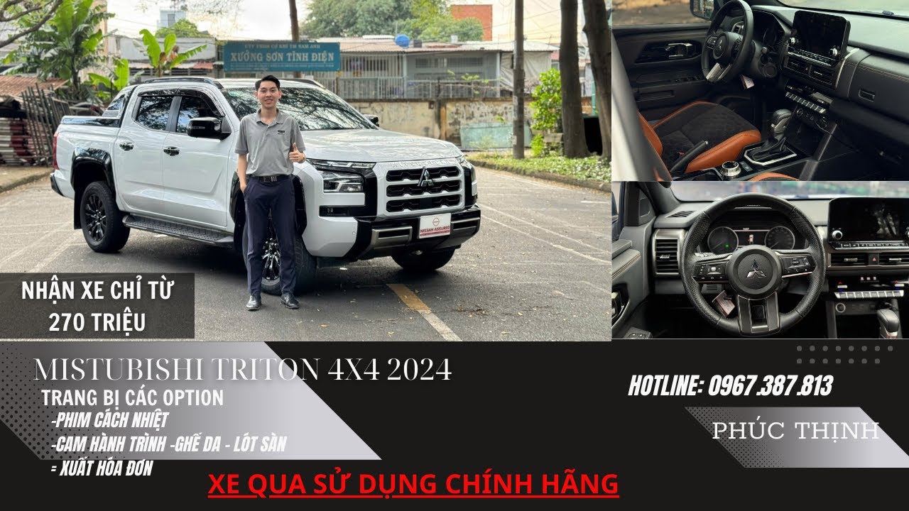MISTUBISHI TRITON 4X4 ODO 34.000KM SIÊU ĐẸP | 0967.387.813 |