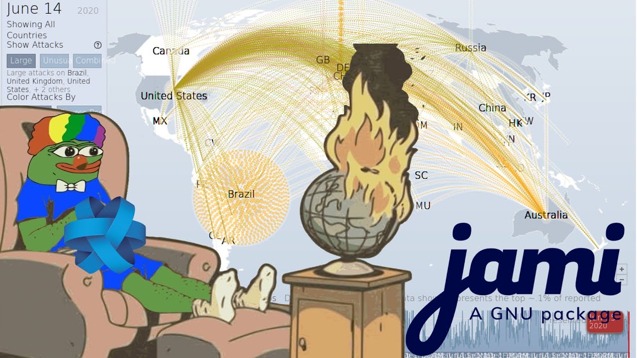 When The Grid Goes Down, Jami Users go UP!