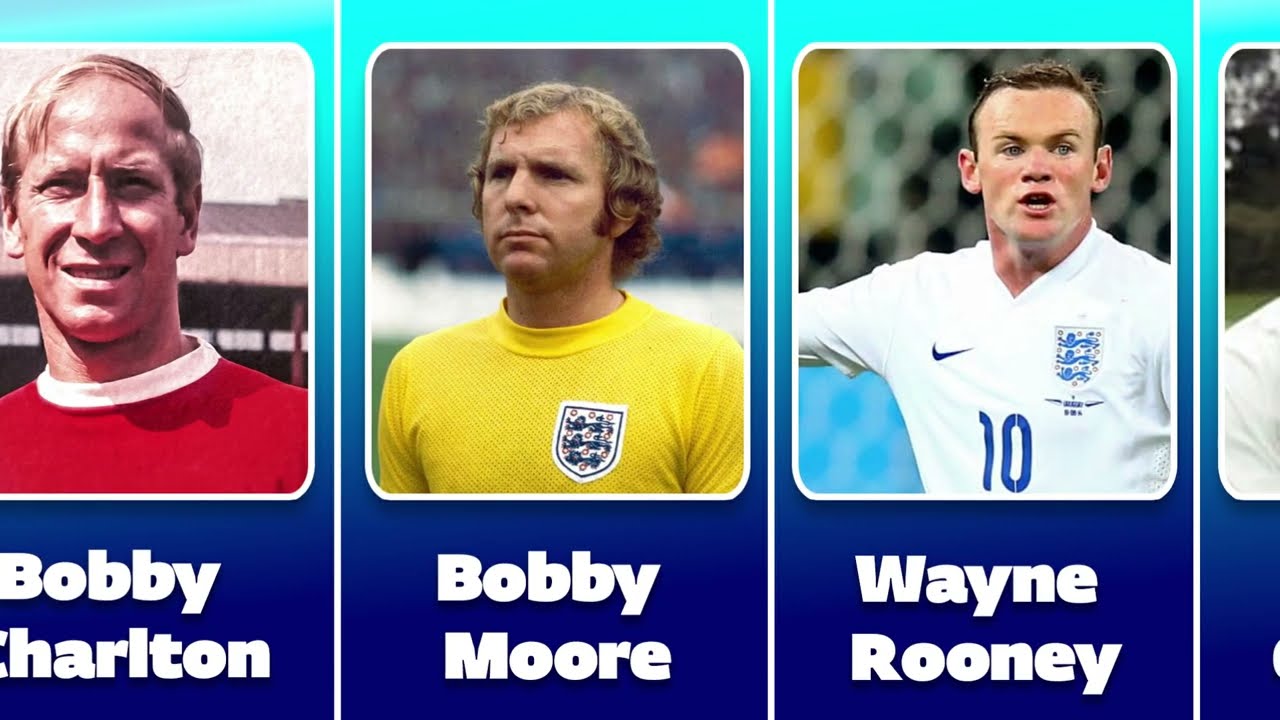 TOP 30 ENGLAND FOOTBALL PLAYERS ALL TIME