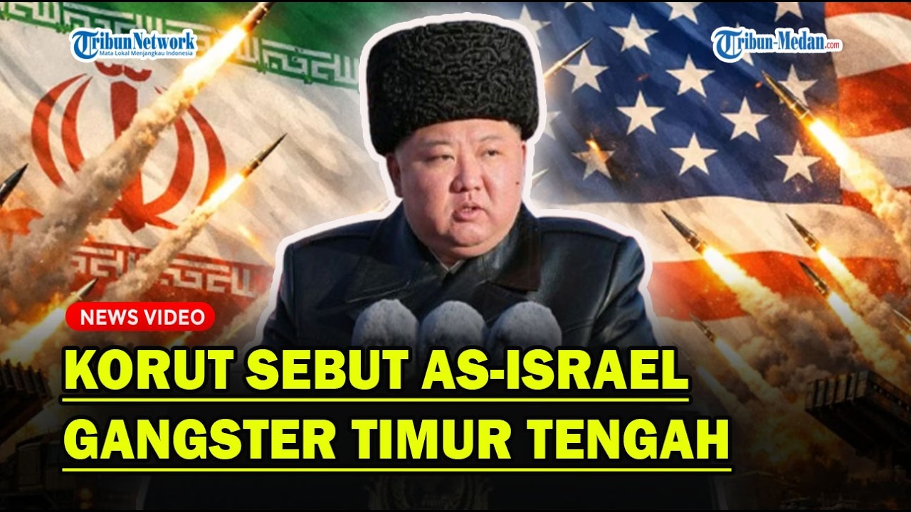 KORUT DUKUNG IRAN, Sebut AS Israel Gangster Timur Tengah❓