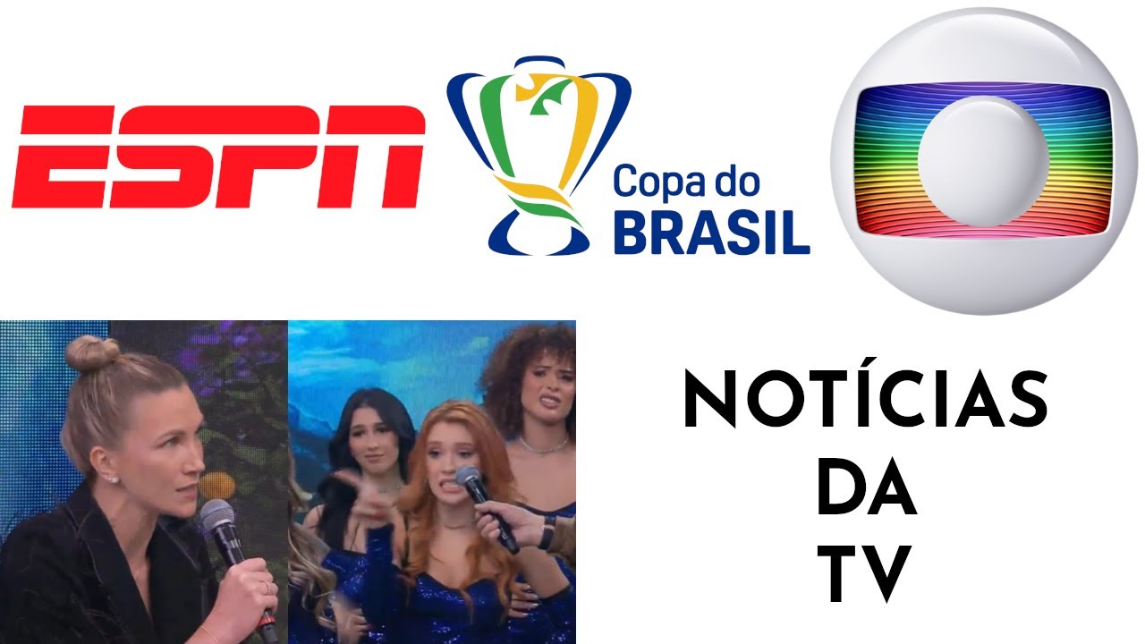 Espn Vai Brigar Com a Globo Pela Copa do Brasil.Anne Lotterman Gera Climão com Bailarinas do Faustão