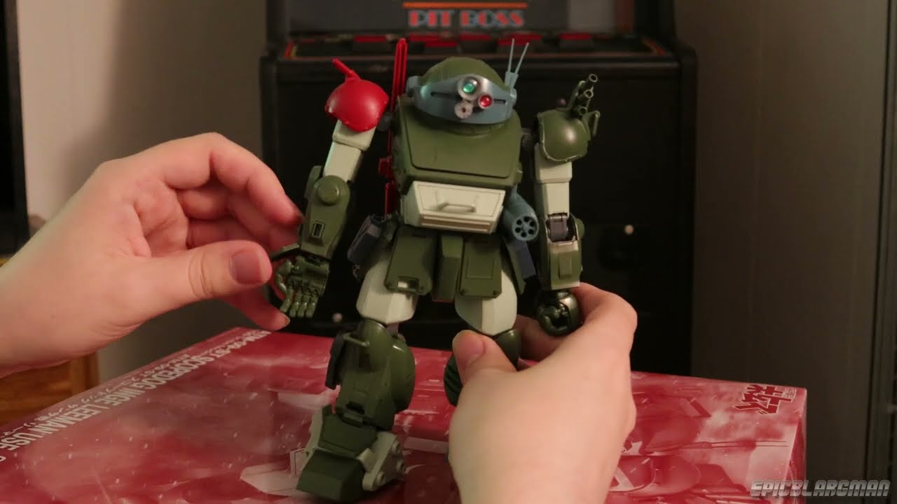 Unboxing & Review - Premium Bandai Votoms 1/20 Scale Inge Leeman Scopedog