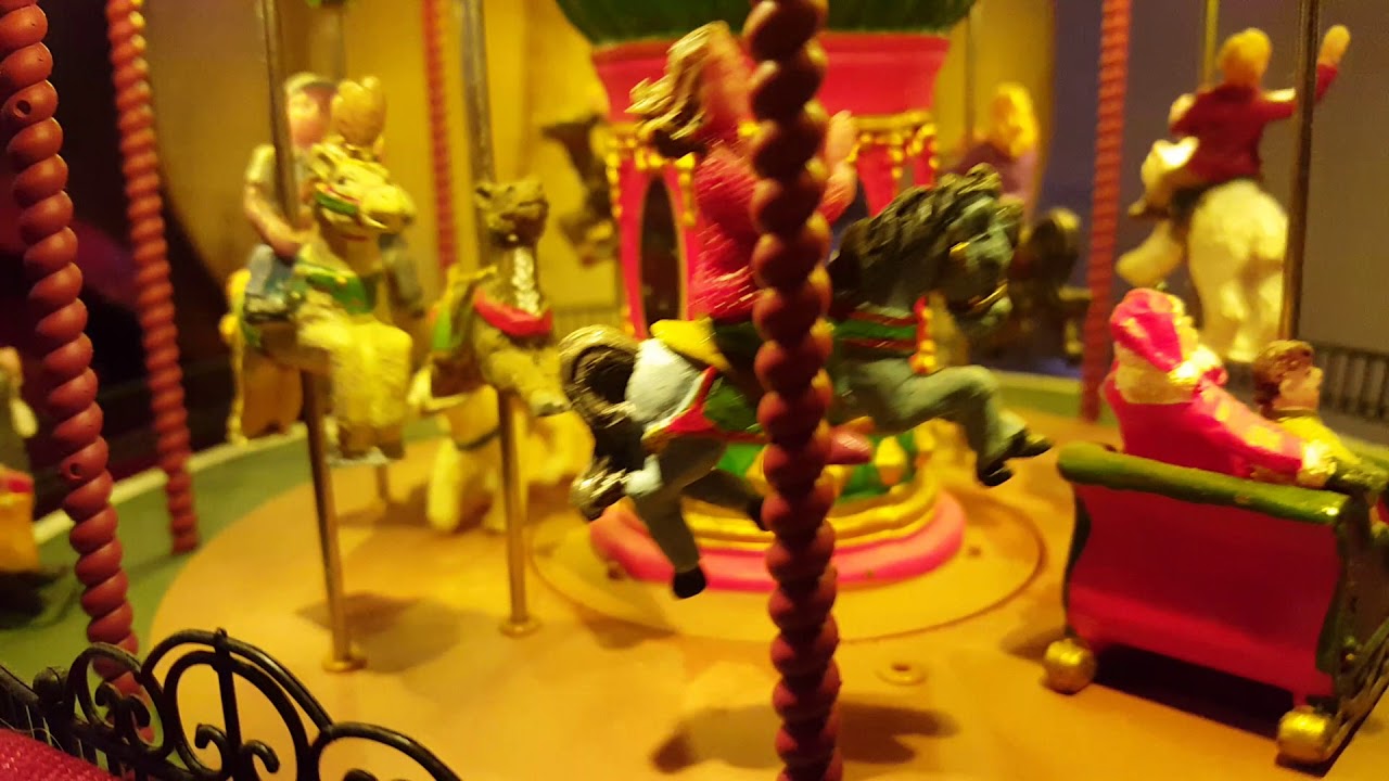 Carousel animated toy by Lemax