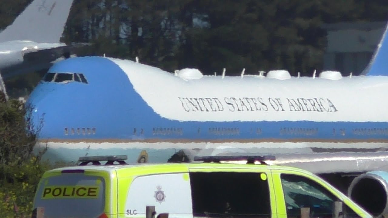 G7 Summit Arrivals/Departures, Newquay Cornwall Airport