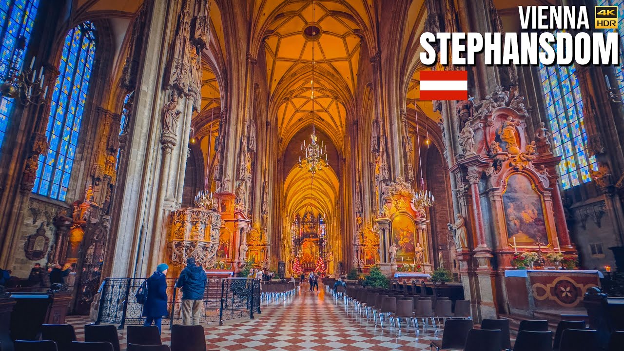 Stephansdom (St. Stephen's Cathedral) — The Symbol of Vienna 🇦🇹【4K HDR】| Complete Walkthrough