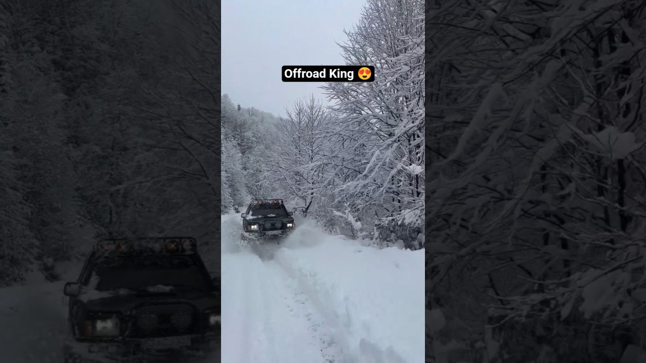 No other SUV can beat this 4×4 beast in heavy snowfall. 