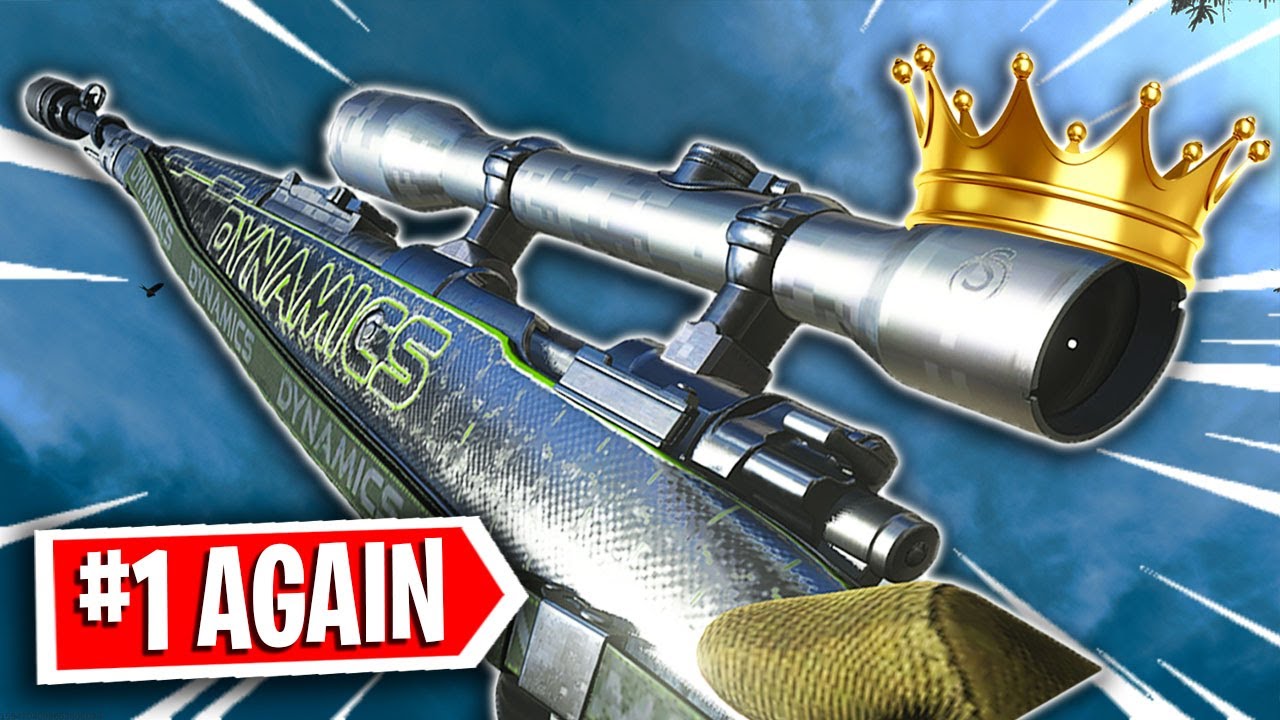 the buffed Kar98k is the #1 sniper again