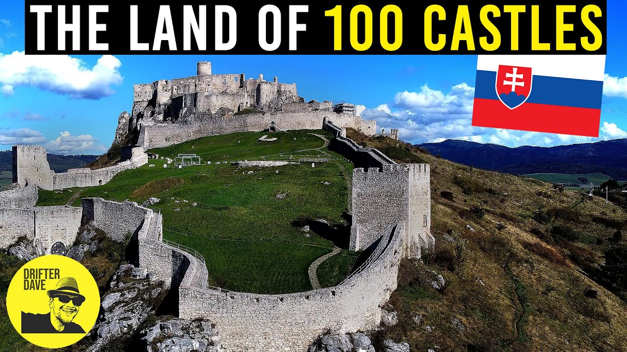 The Land of 100 Castles!  Exploring the hilltop ruins of Spis Castle (Rural Slovakia is amazing) 🇸🇰