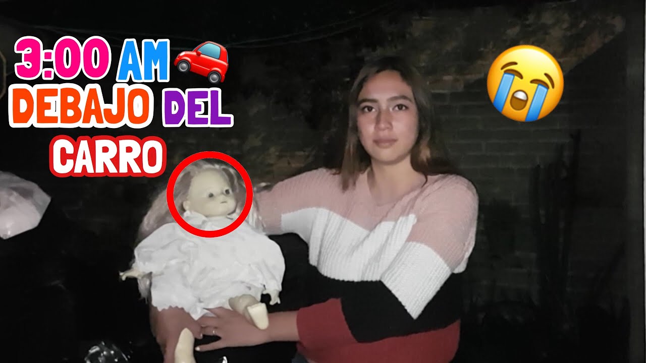 3:00 AM en mi PATIO⛺️*encontramos una muñeca embrujada*😨 ¡Hay Alguien en el Jardín!