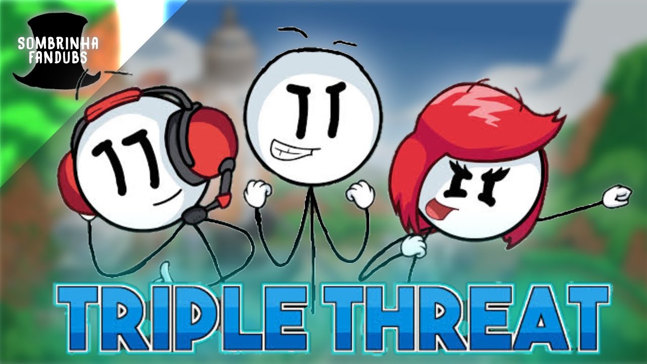 Triple Threat | (The Henry Stickmin Collection) | Fandub PT-BR