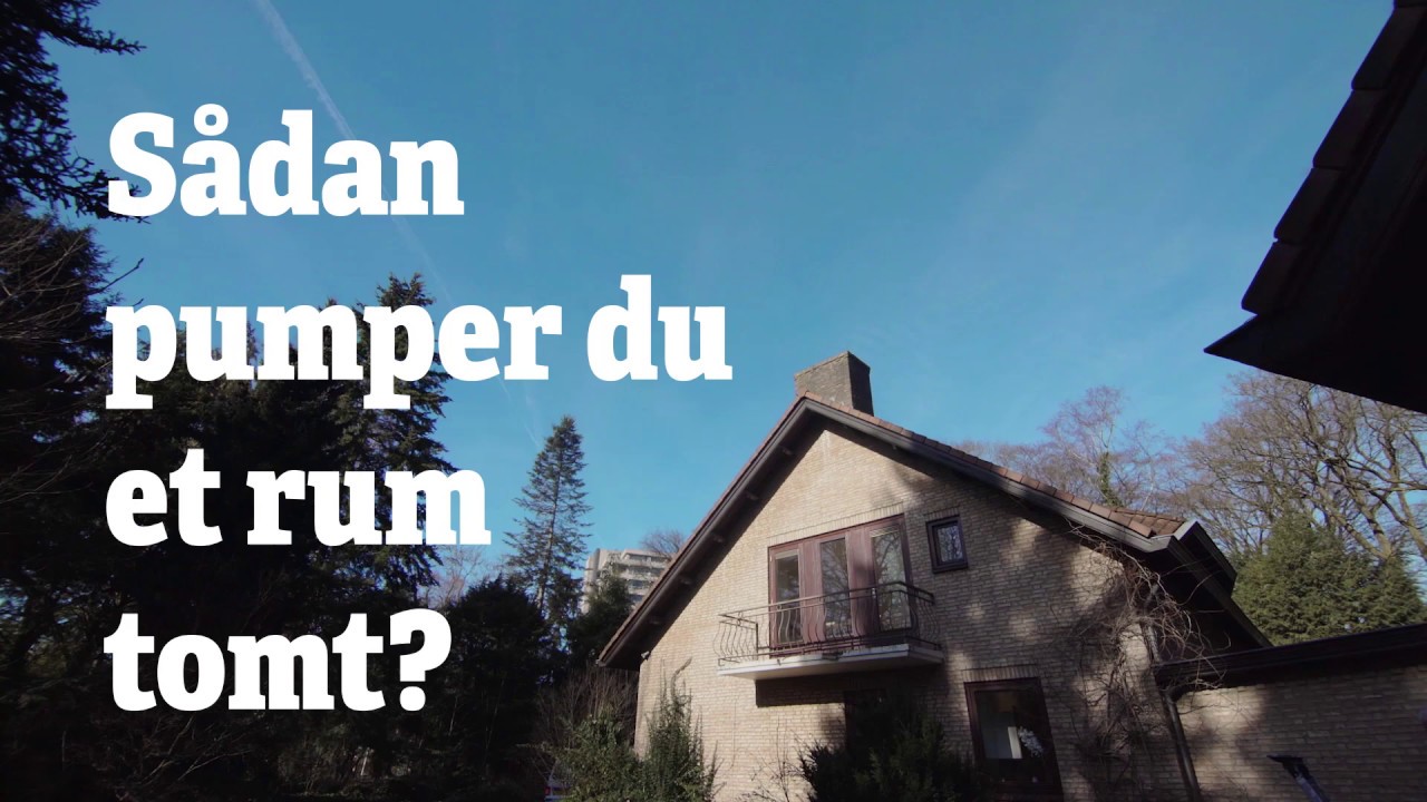 Vandpumpe - s&aring;dan pumper du vand v&aelig;k fra et oversv&oslash;mmet rum | RentSetGo